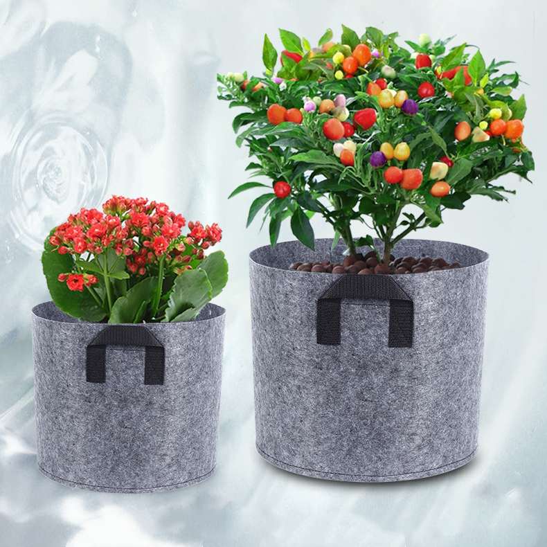 3 gallon, 5 gallon, 7gallon, 10 gallon, 17gallon, 21 gallon, 34 gallon grow bags