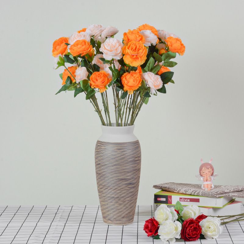 Artificial peony flowers
