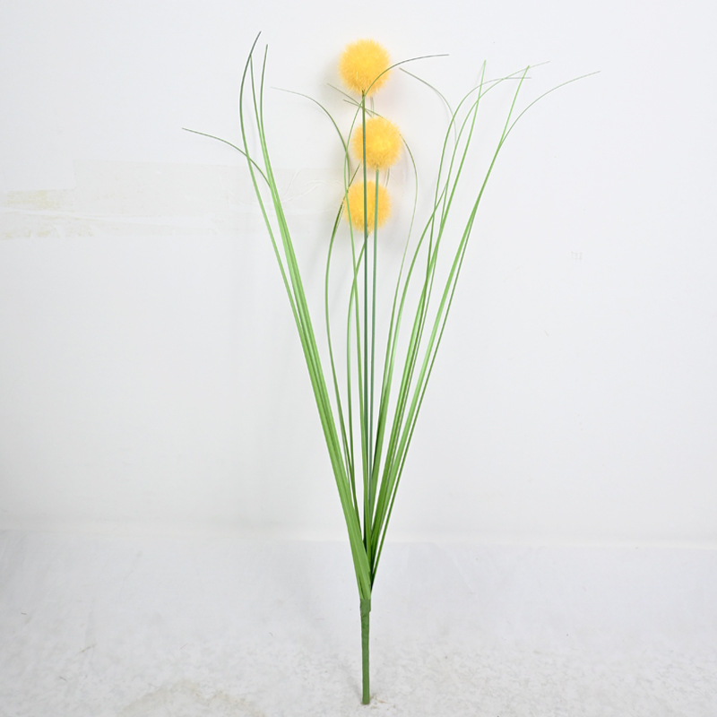 Artificial Pompon Reed Grass