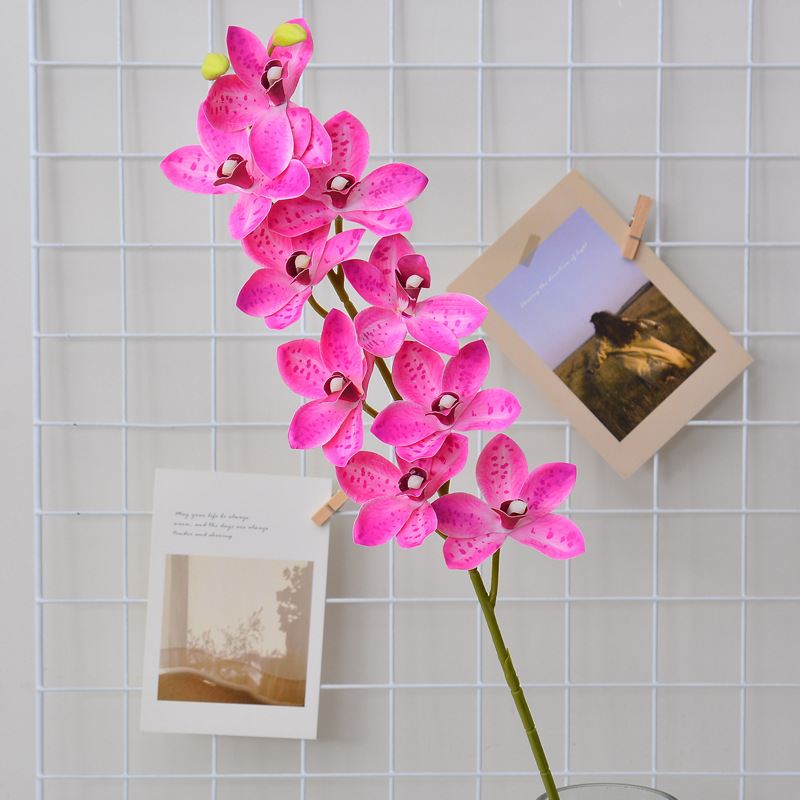 Artificial Cymbidium orchids