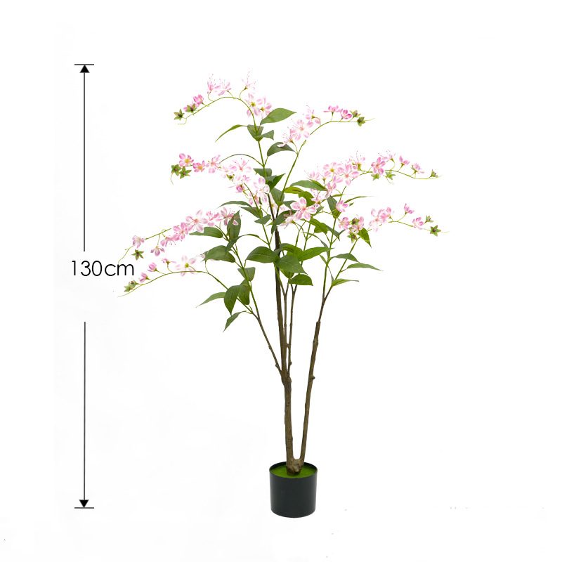 Artificial 130-180cm pink weeping jasmine