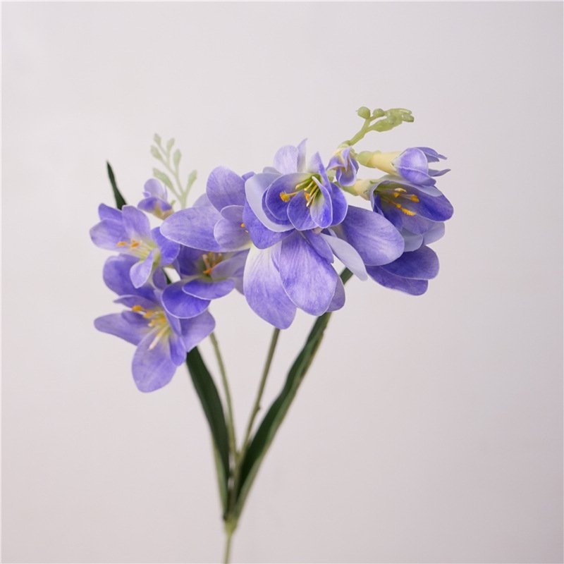 Soft-touch artificial freesia