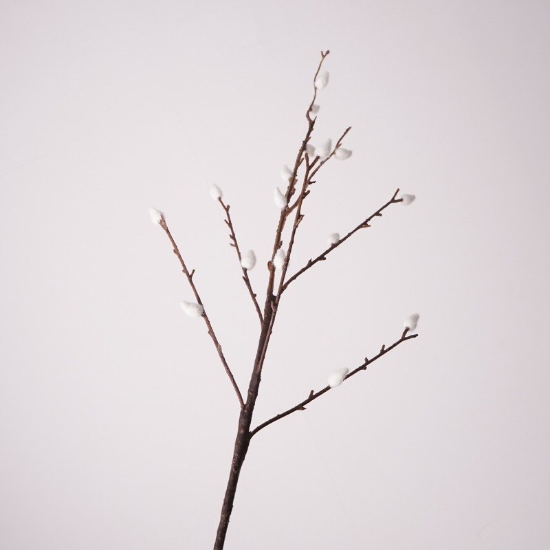 Artificial Silver Willow Twig
