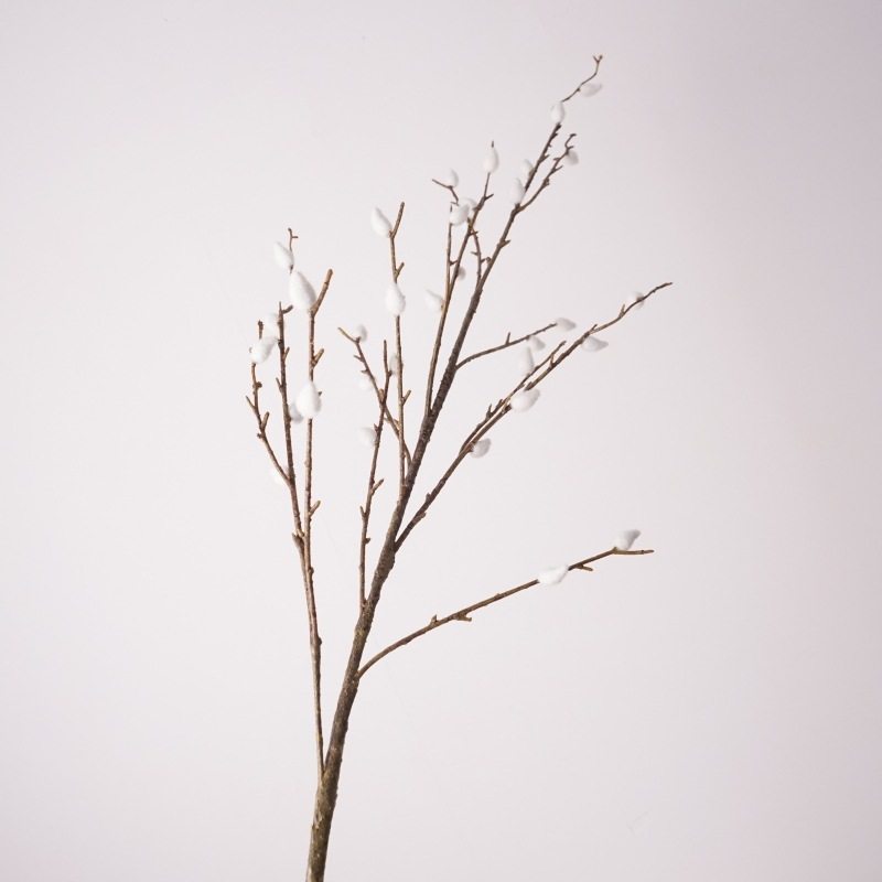 Artificial Silver Willow Twig