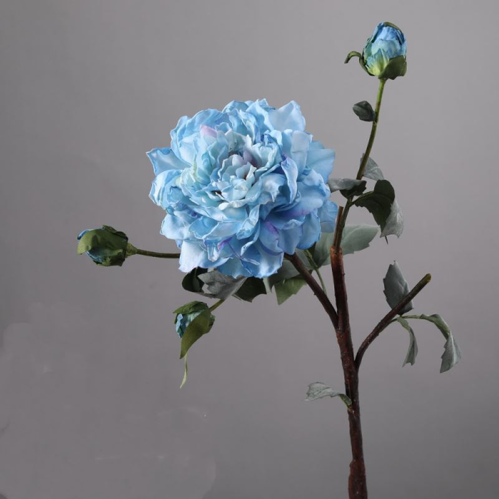 Artificial multi-colored peony branches