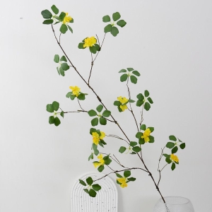 Artificial  Four-Leaf Fortune branch