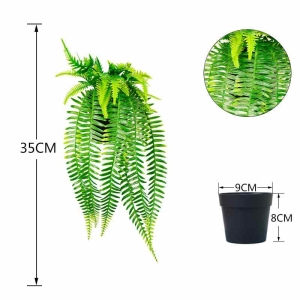 Artificial Persian Leaf Potted Plant