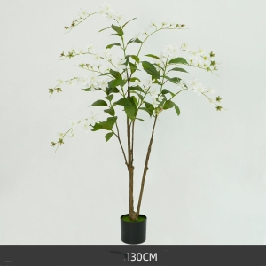 Artificial 130-180cm white weeping jasmine
