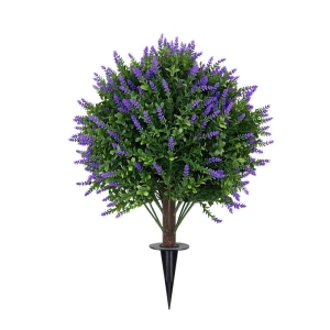 60cm Artificial lavender with Ground Stake