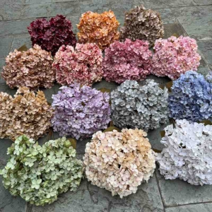 Artificial hydrangea with 5 bloom