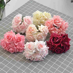 Artificial Rose Bunch with 5 Stems