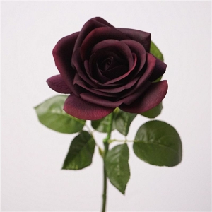 Multi-colored soft-touch rose