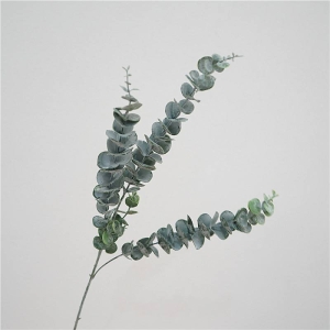 Artificial frost-covered eucalyptus