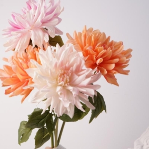 Soft-touch Faux Dahlia