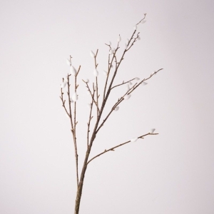 Artificial Silver Willow Twig