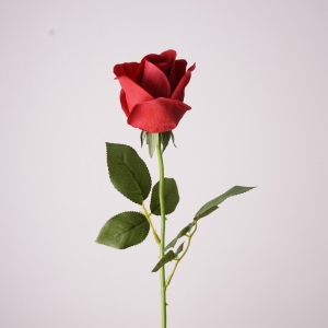 Soft-Touch Artificial Rose Bud Stem – 60cm