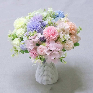 Various Colors Artificial Hydrangea Spray – 30cm