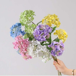 Two-Bloom Artificial Hydrangea Spray – 47cm