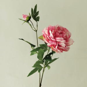 Artificial Peony Spray 69CM