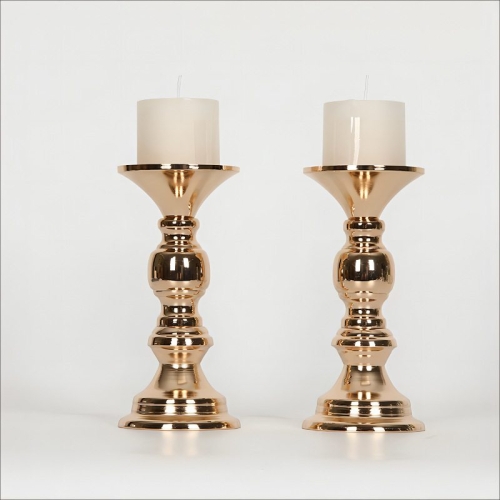Gold Black and Silver Simple Candle Tray