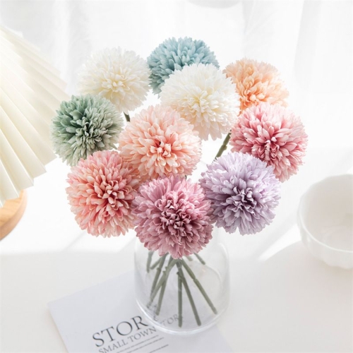Artificial Ping Pong Chrysanthemum