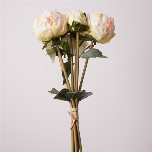 Bunch of artificial peony buds