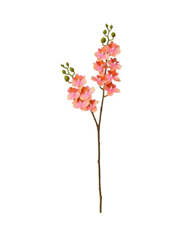 Wholesale two branches artificial Phalaenopsis orchid