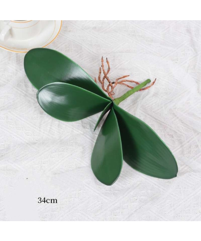 Artificial Phalaenopsis orchid EVA leaves