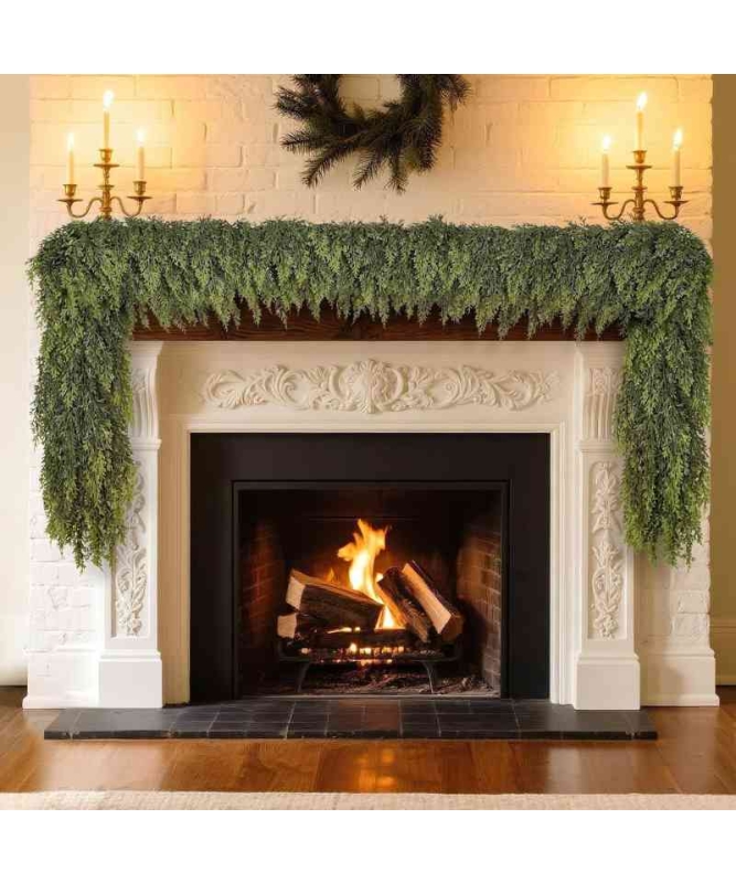 1.8m-2.7m Christmas decorations artificial cedar rattan