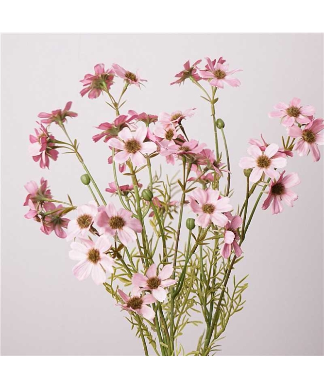 Artificial soft plastic chrysanthemums
