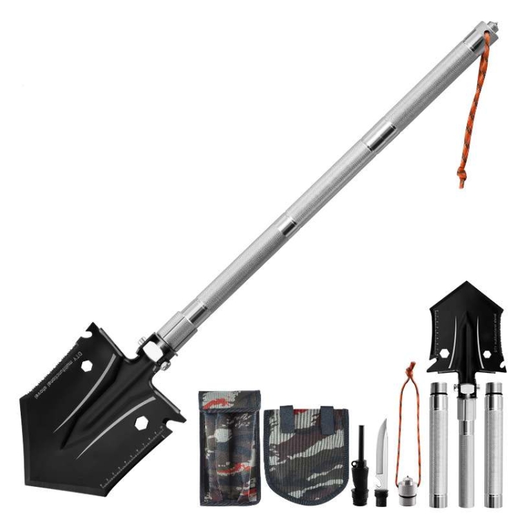 3-section, 4-section, 5-section multi-functional shovel