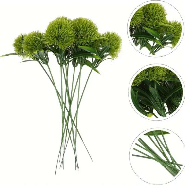 Artificial  pom-pom scallion flower