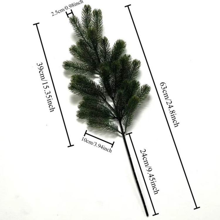 Artificial  plastic pine needles