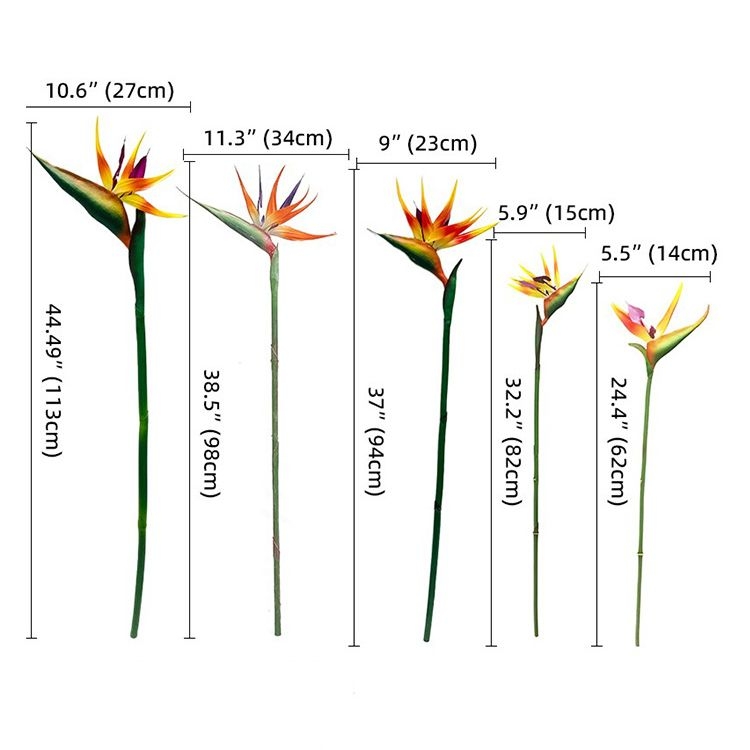 Artificial Bird of Paradise flower