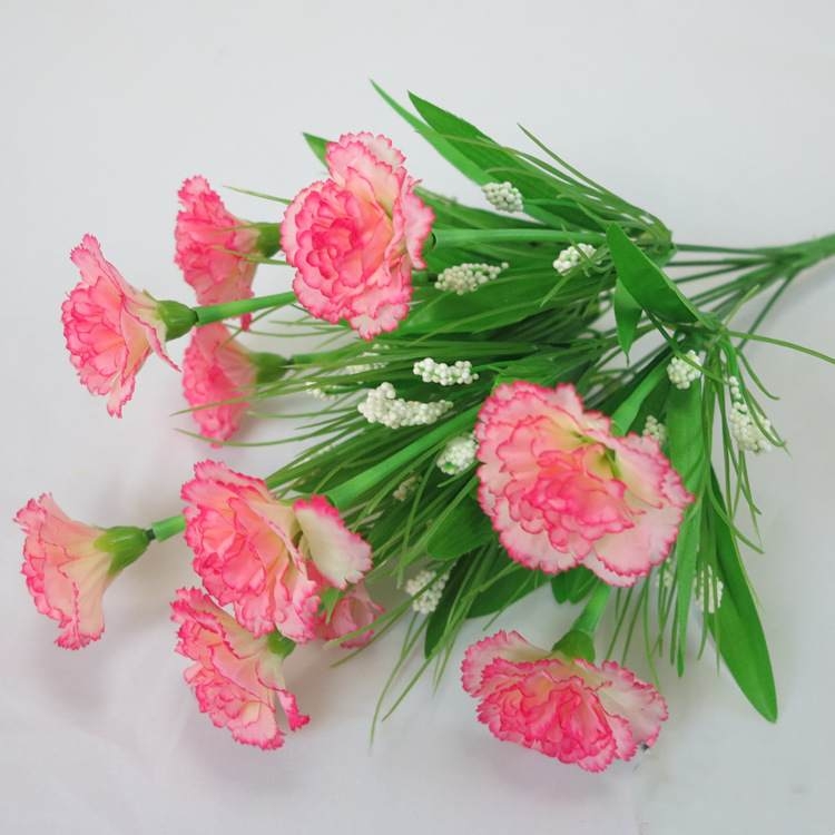 Artificial carnation spray