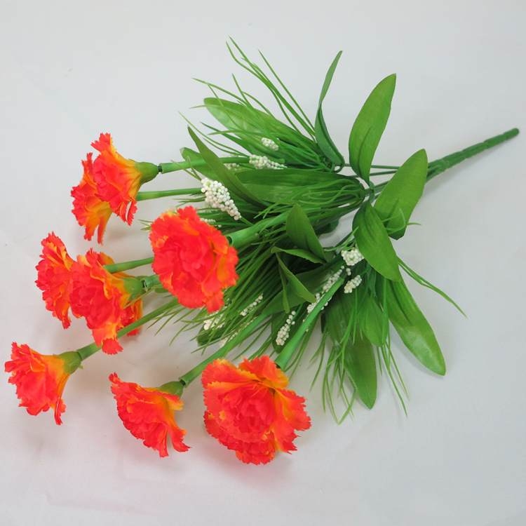 Artificial carnation spray