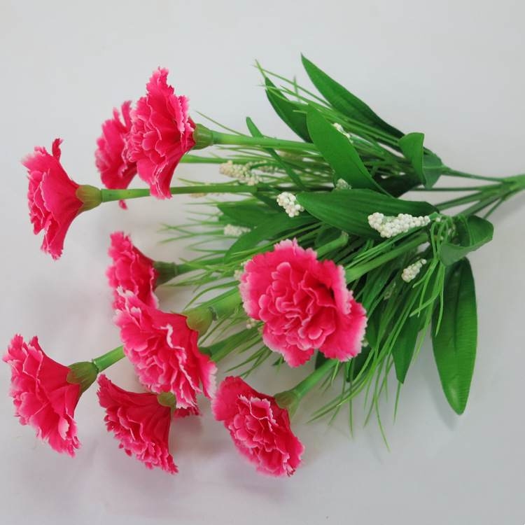Artificial carnation spray