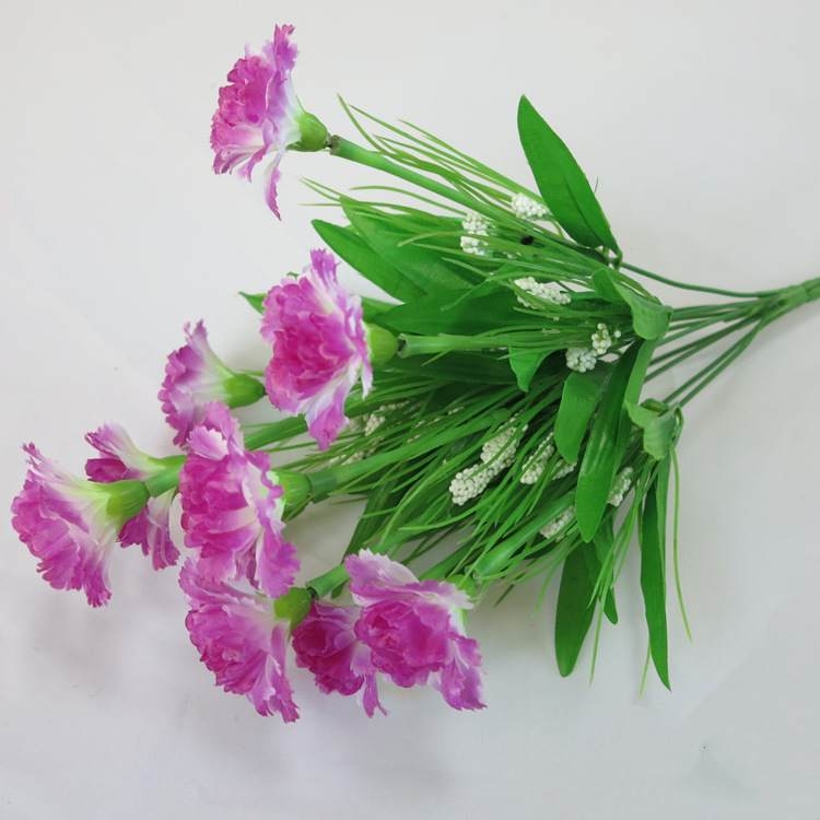 Artificial carnation spray