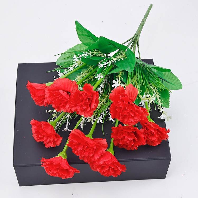 Artificial carnation spray