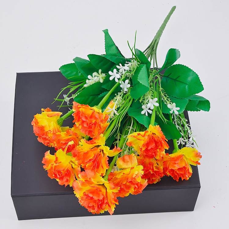 Artificial carnation spray