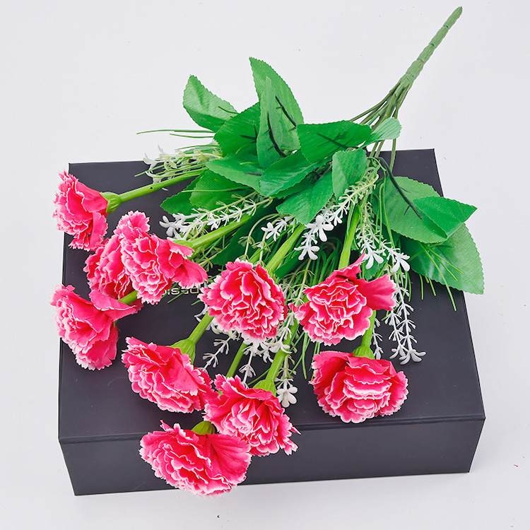 Artificial carnation spray