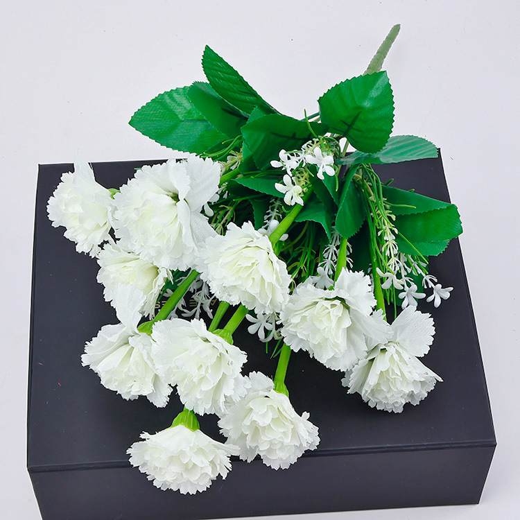 Artificial carnation spray
