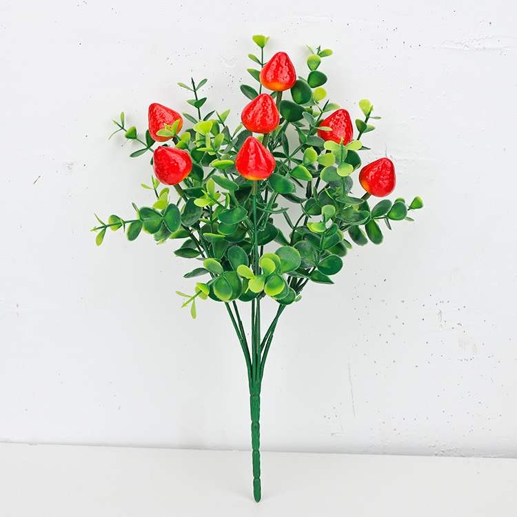 Artificial eucalyptus with added fruit
