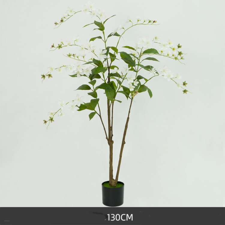 Artificial 130-180cm white weeping jasmine