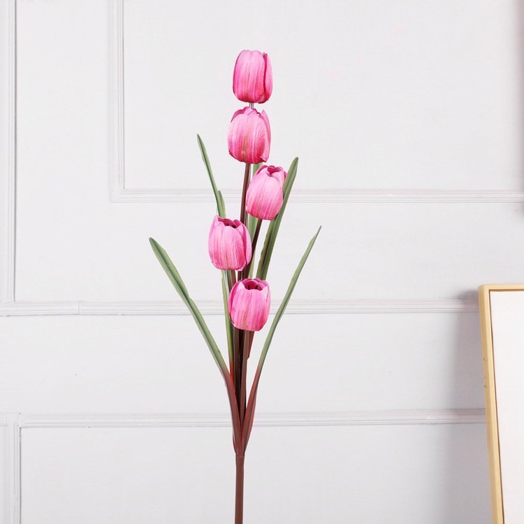 Artificial  five-headed tulip