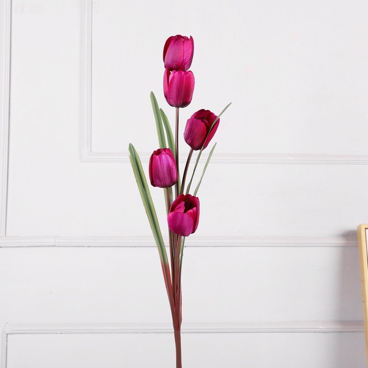 Artificial  five-headed tulip