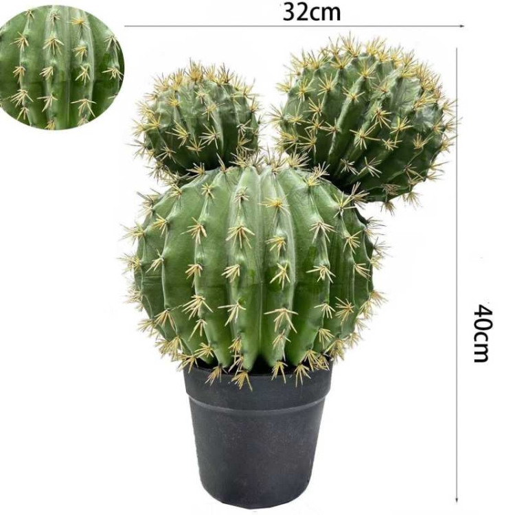 Artificial ball cactus bonsai wholesale