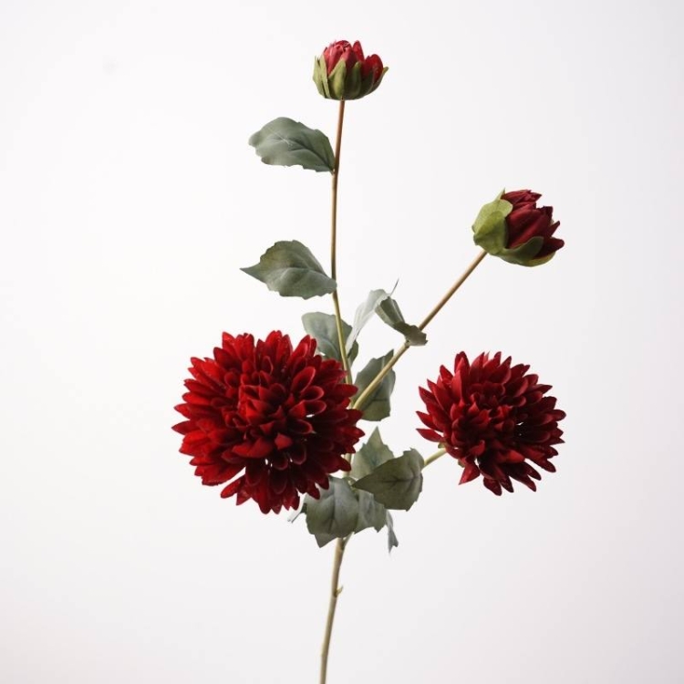Artificial dahlias spray wholesale