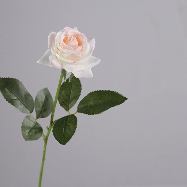 Soft-Touch Artificial Rose Stem – 42cm