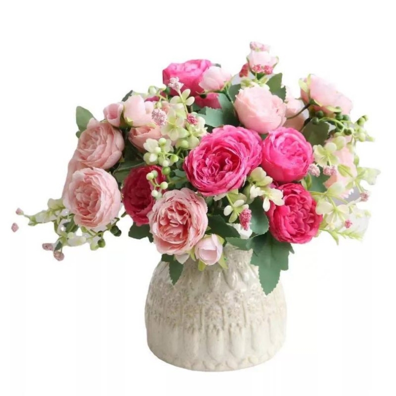 Wholesale artificial rose spray